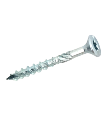 Woodies Ultimate Spaanplaatschroef Torx - 6,0 x 160 mm - T30 - verzinkt deeldraad - (100 st)