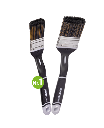 ANZA PRO Super Effective Softgrip Radiatorkwast - Kort